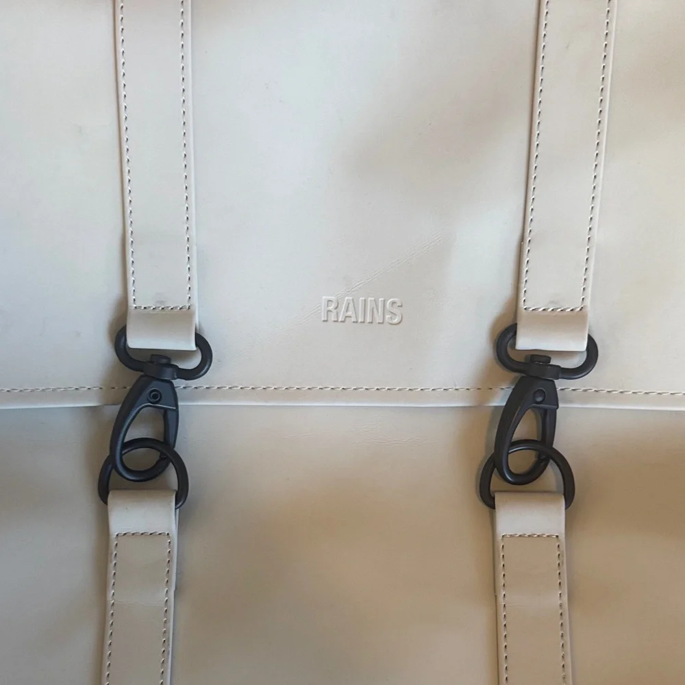 Rains Beige Backpack for Men